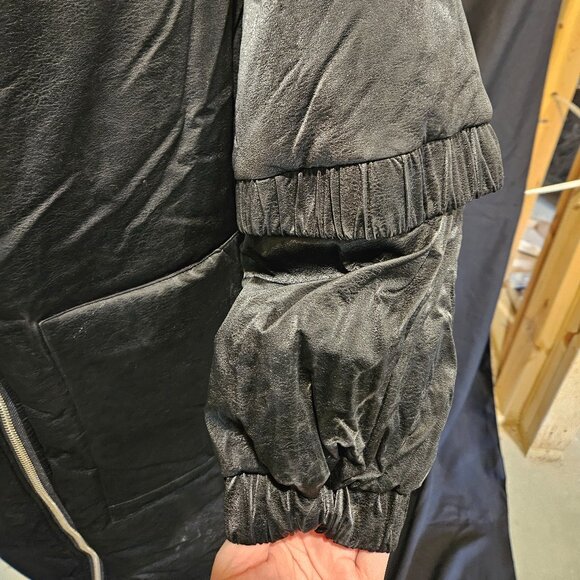 NWT NAP Black Duck Down Coat - Picture 4 of 9